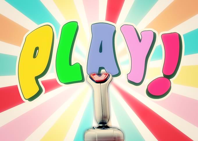 Sixties stripes joystick p