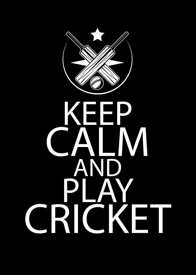 Keep Calm And Play Cricket