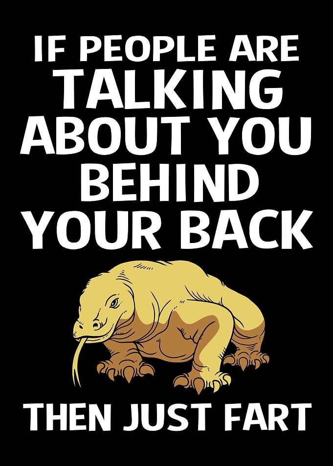 Funny Komodo Dragon