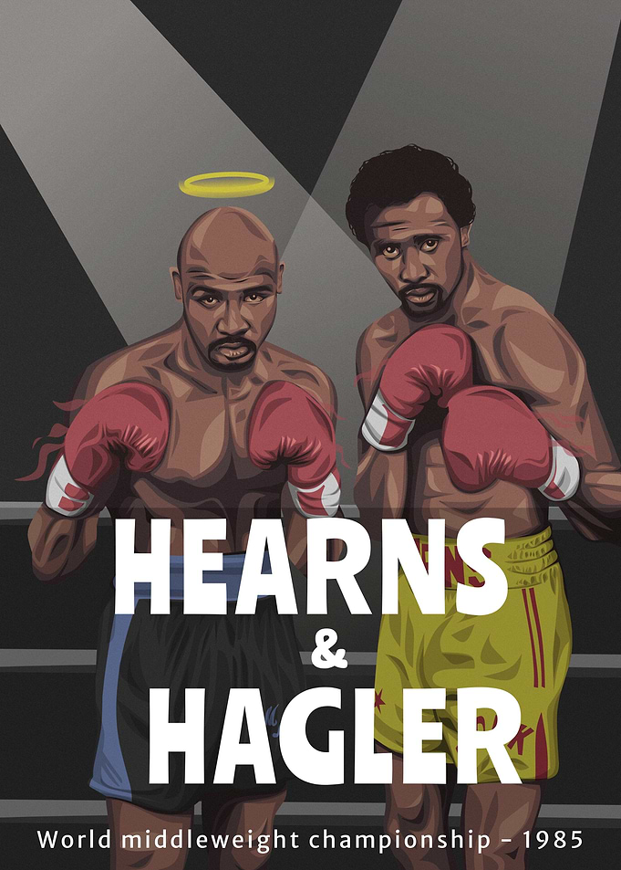 hearns and hagler fight