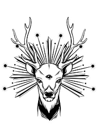 THIRD EYE DEER