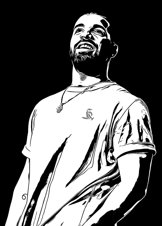 Drake silhouette