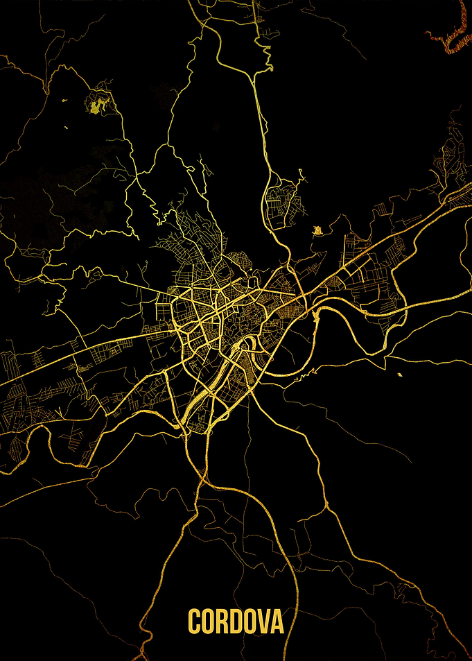 Cordova gold map
