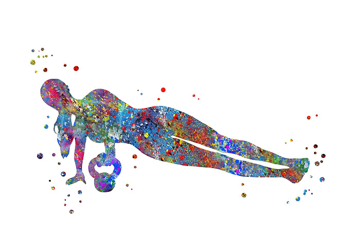 Female kettlebell weight