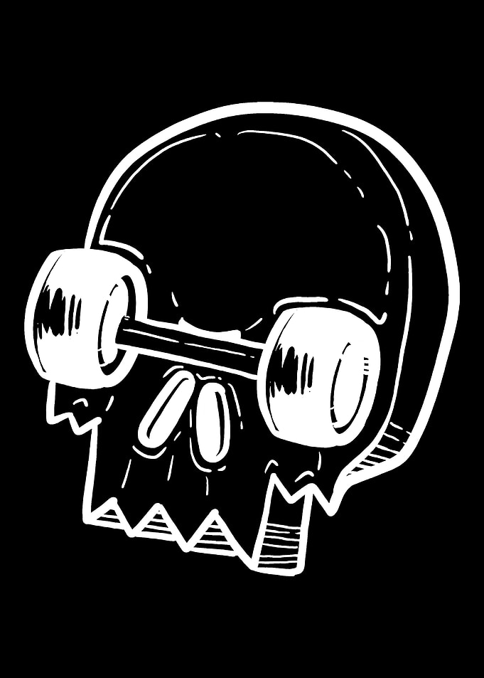 Skate Skull Skateboarder G