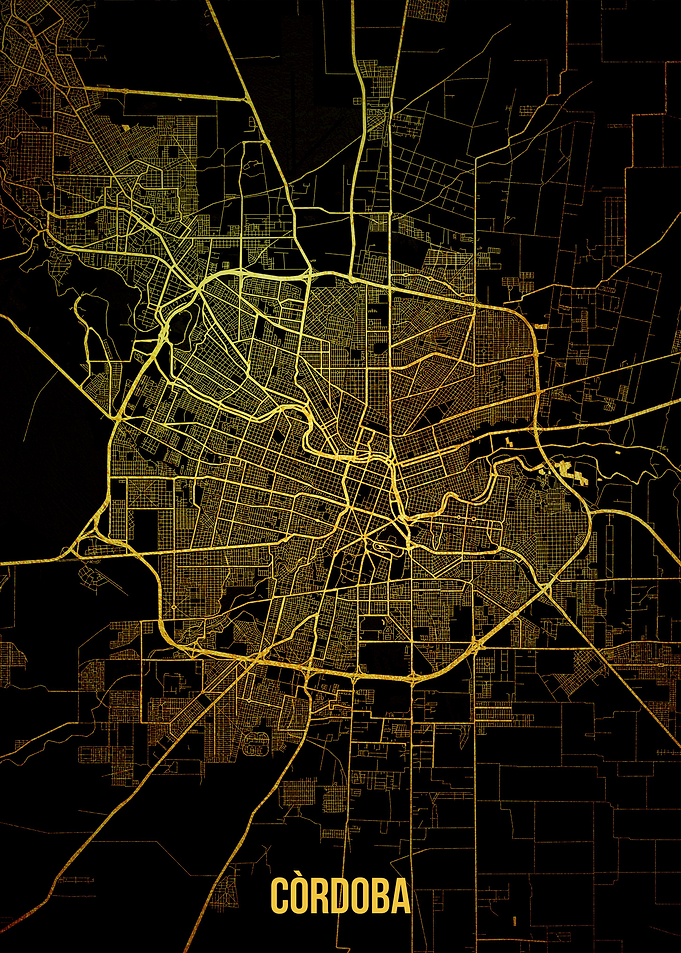 Cordoba gold map
