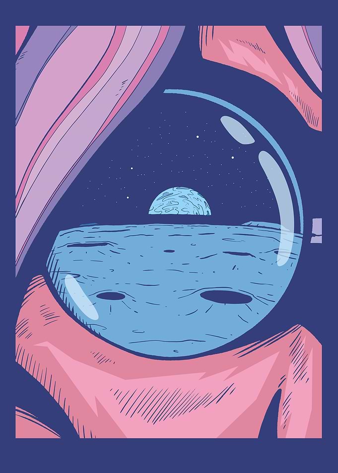 Landscape Moon Displate De