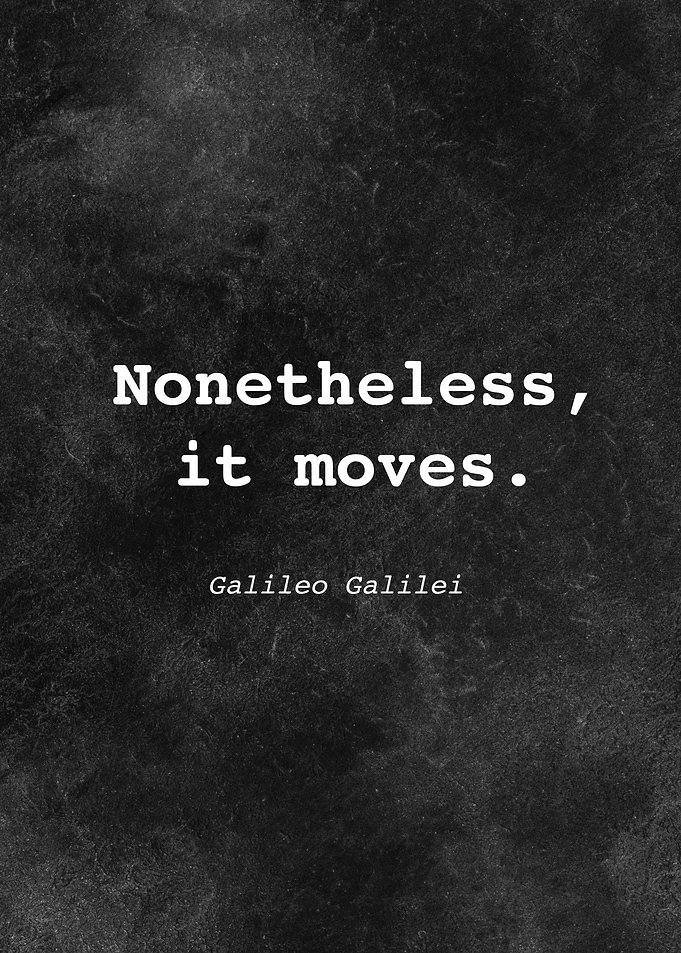 Galileo Galilei Quote D012
