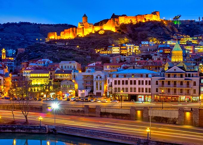 View of old Tbilisi