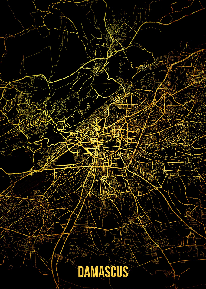 Damascus gold map