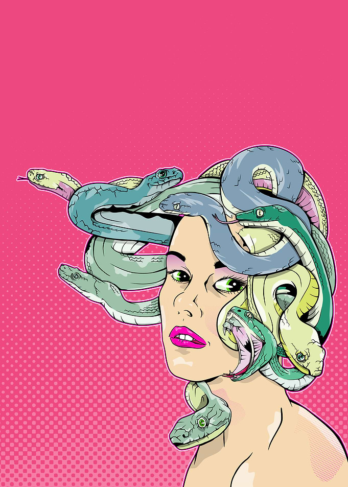 Medusa Snake Hair