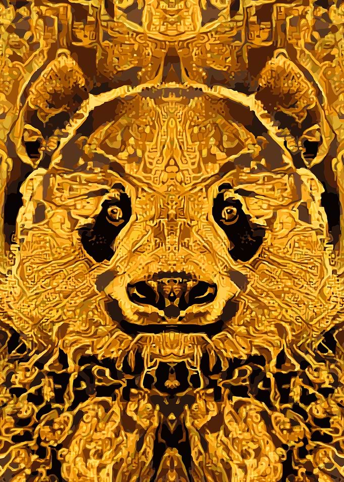 Panda Bear Gold