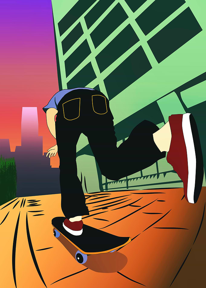 skate is sport for youth