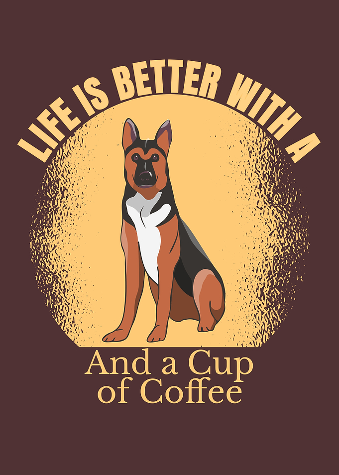 GERMAN SHEPHERD COFFEE