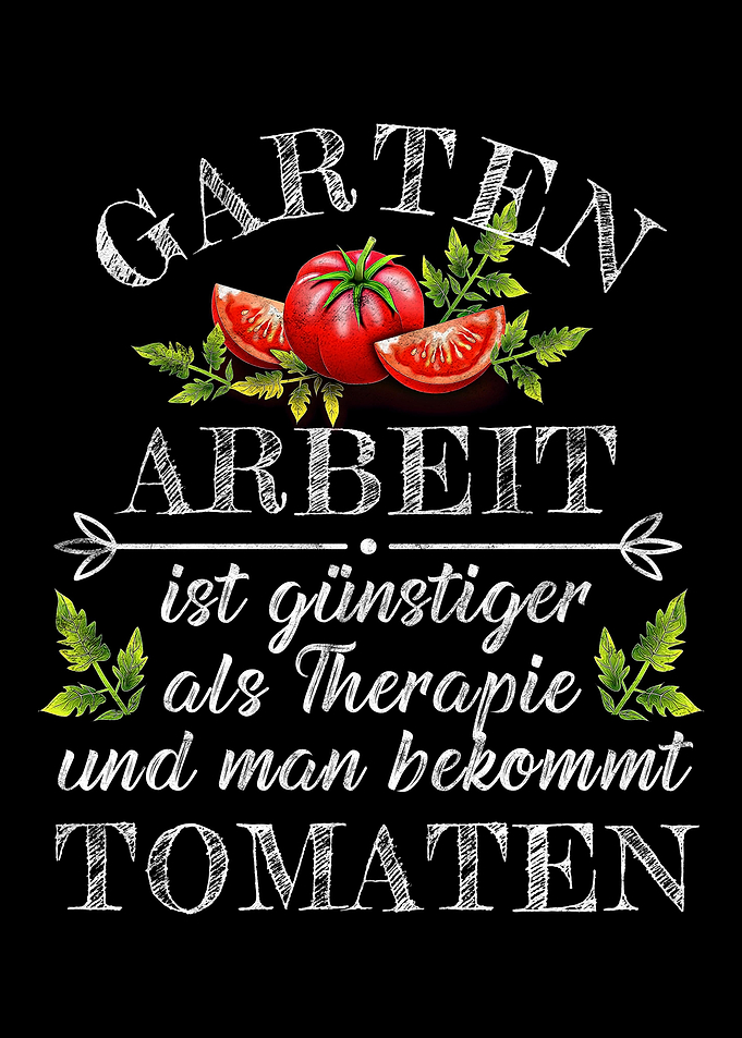 Lustiger Garten Spruch