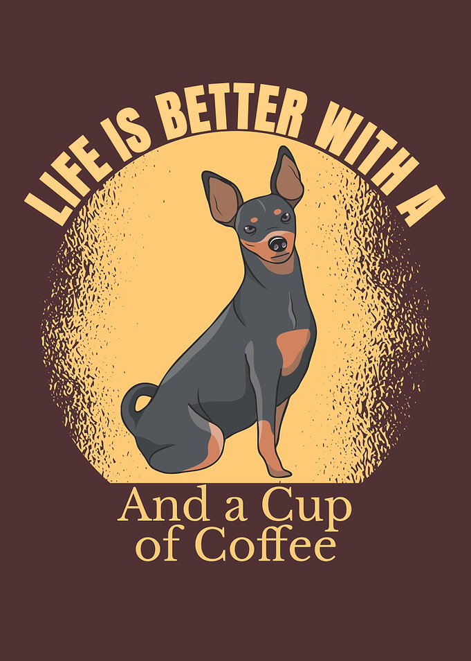 PINSCHER AND COFFEE LIFE