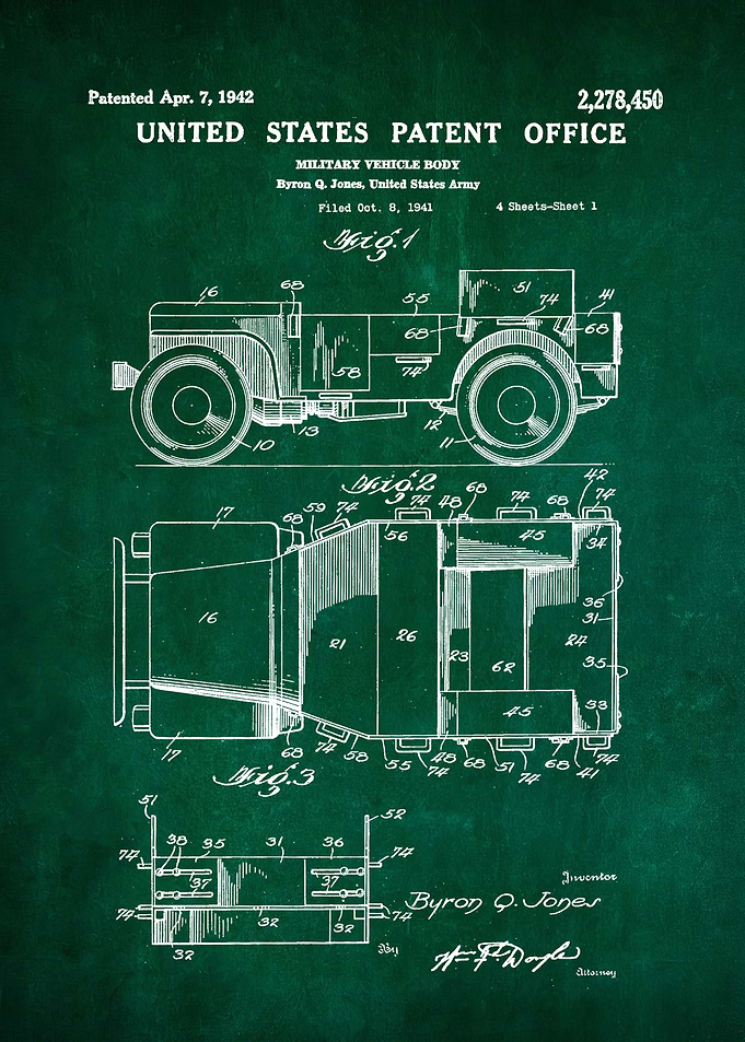 3 Willys Military Jeep Pa