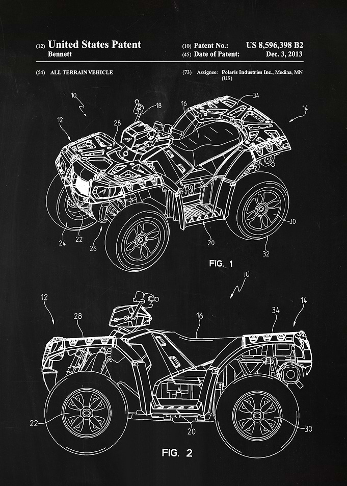 19 Polaris ATV Patent 201