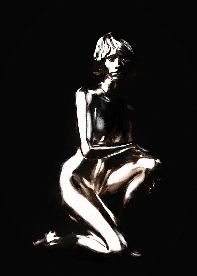 The girl