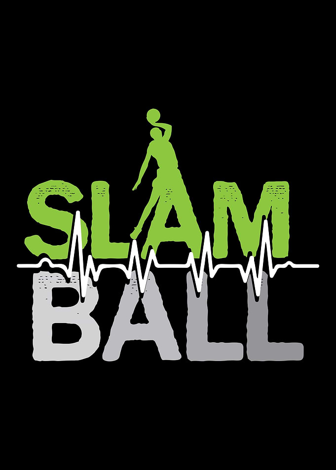 Slam Ball Basketball Playe
