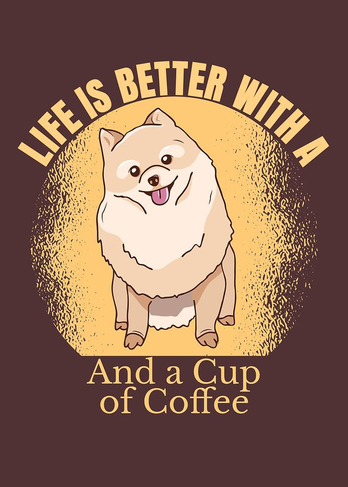 POMERANINAN COFFEE LIFE