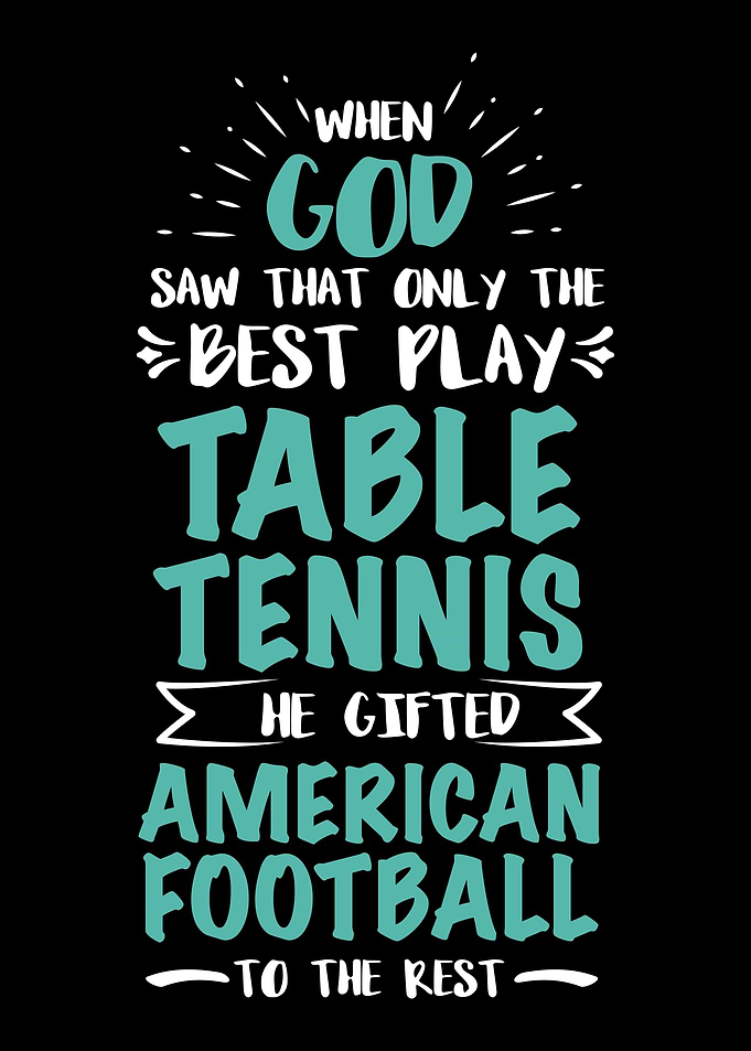 Ping Pong Team Gift