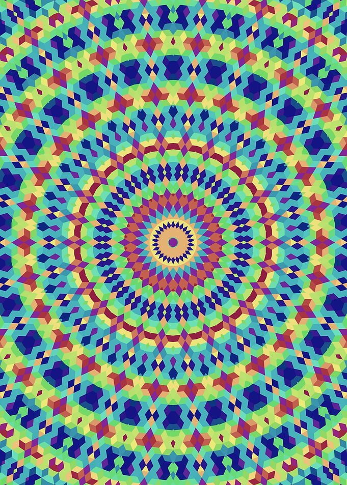 Boho Geometric Mandala