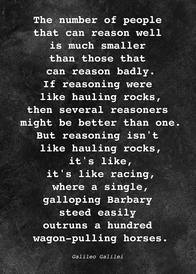 Galileo Galilei Quote D023