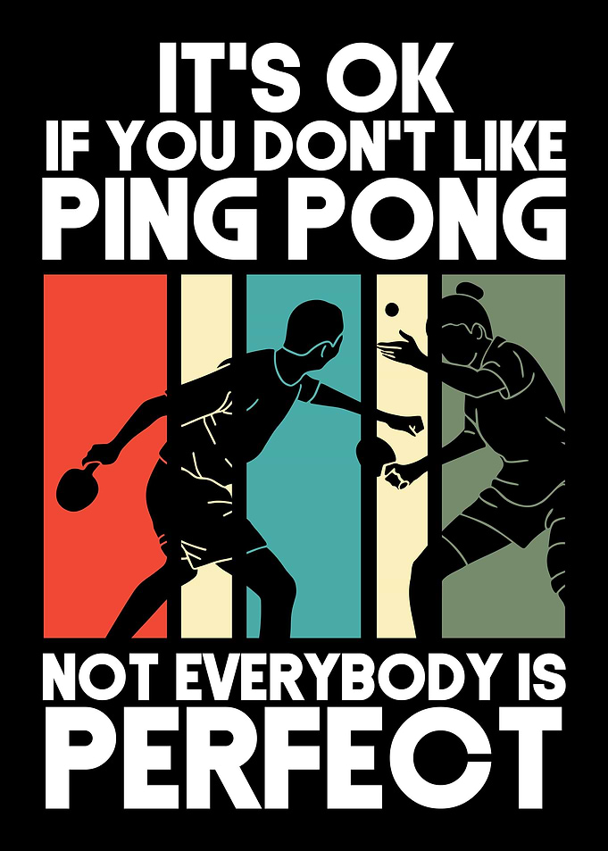 Table Tennis Player Gift