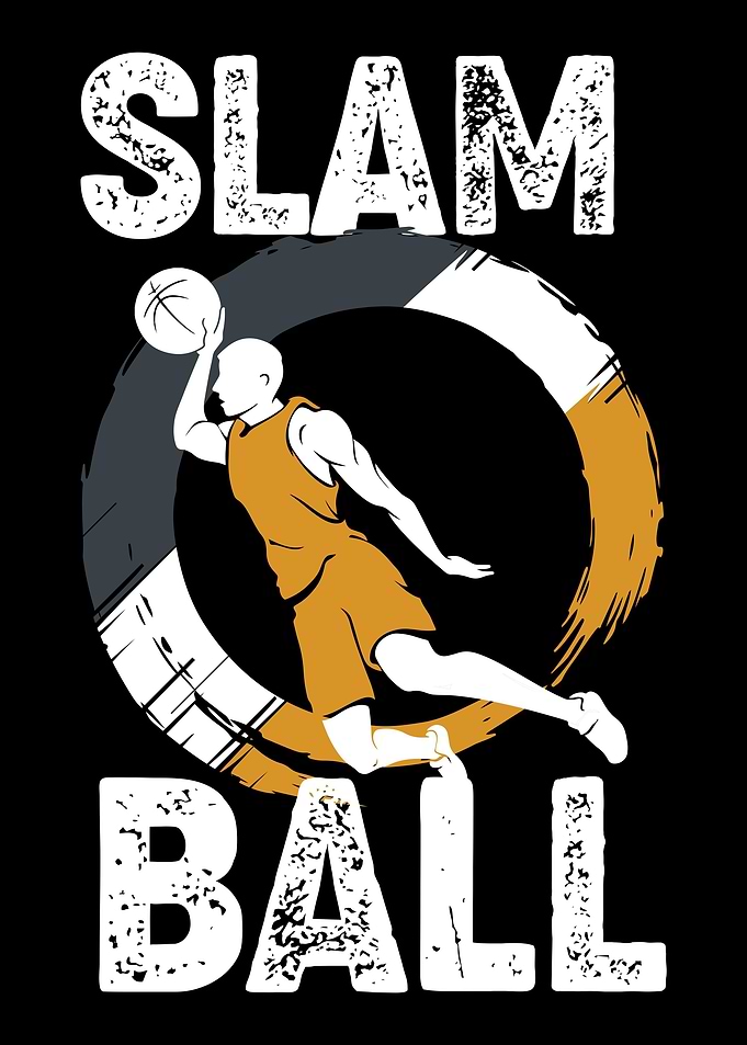 Slam Ball Basketball Playe