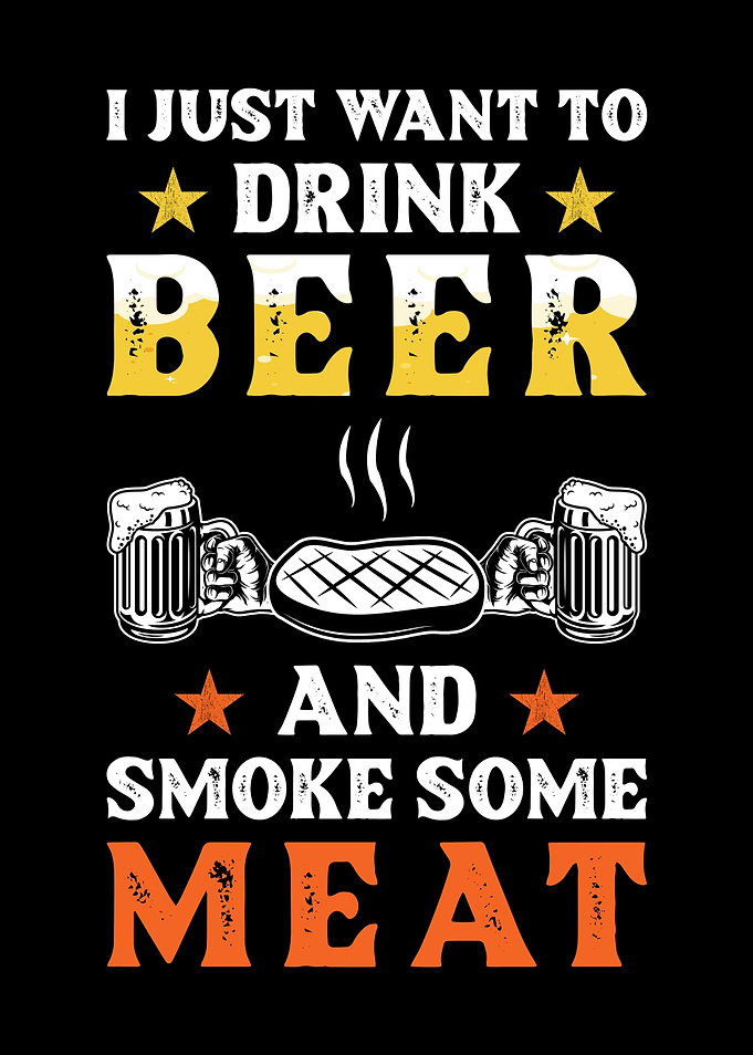 Beer And Barbecue Saying