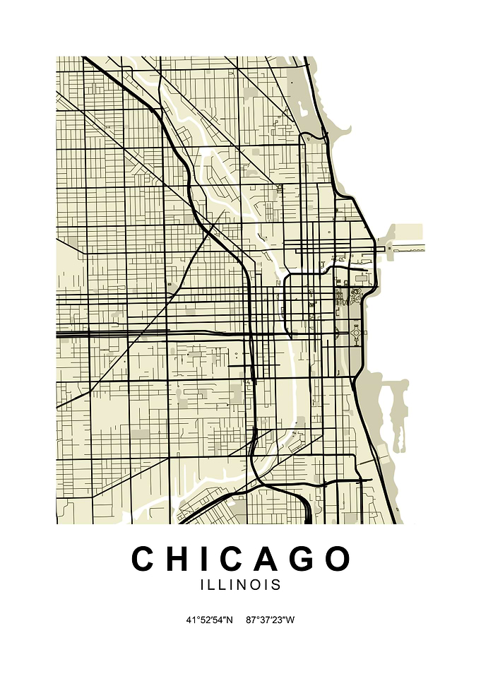 Chicago Classic Map