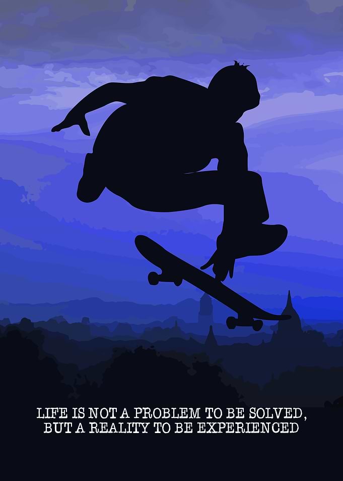 Skateboard Wall Art Decor