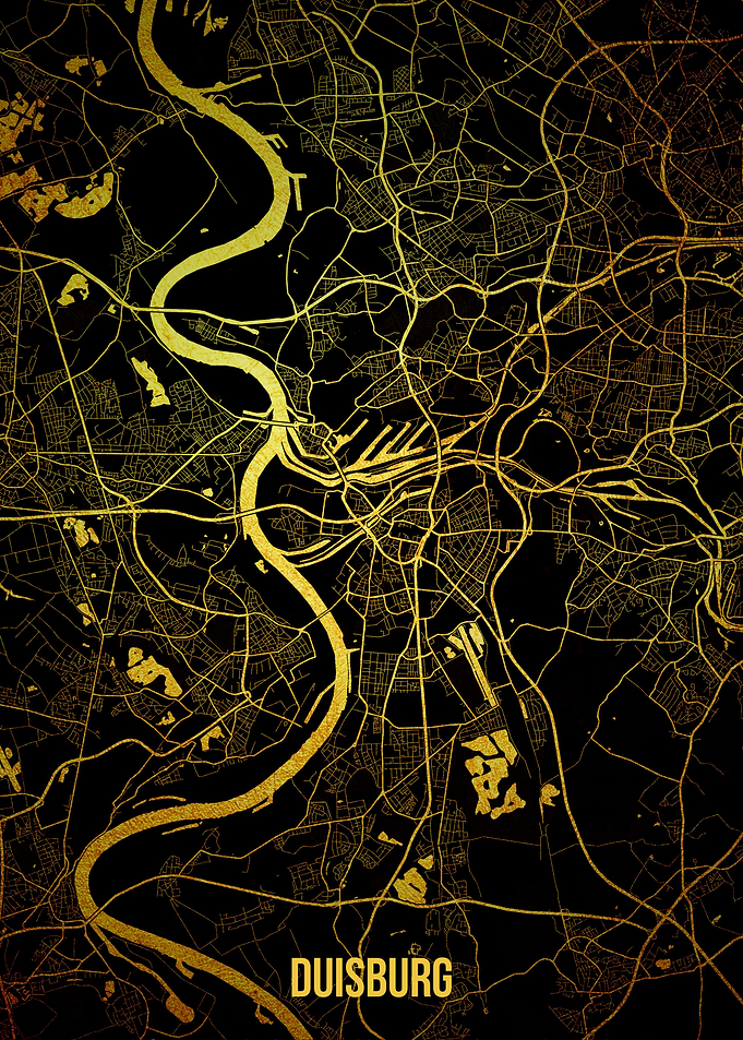 Duisburg gold map