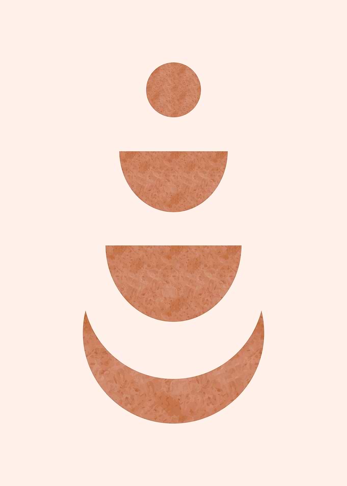 Moon Modern Art 1