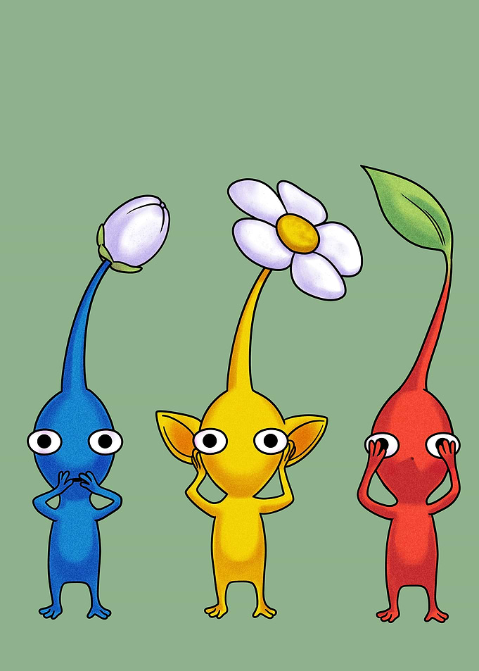 thre wise pikmin