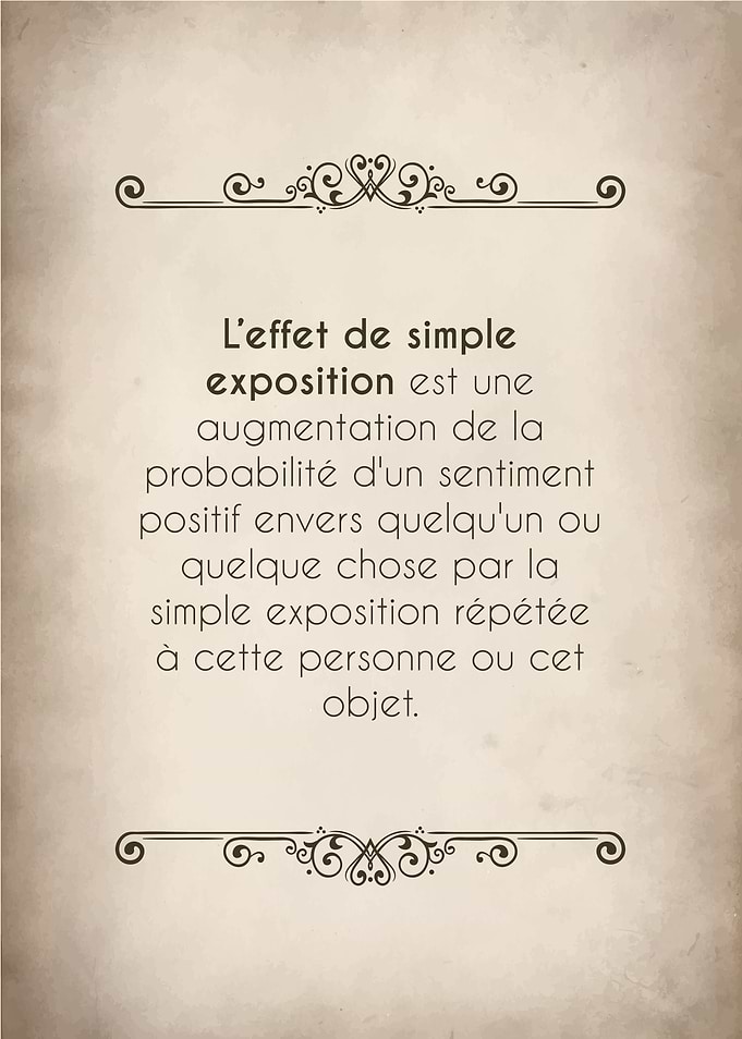 Effet de simple exposition