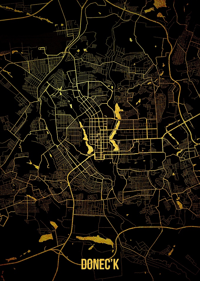 Doneck gold map