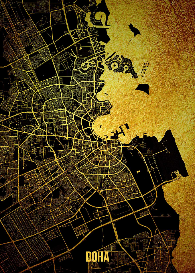 Doha gold map