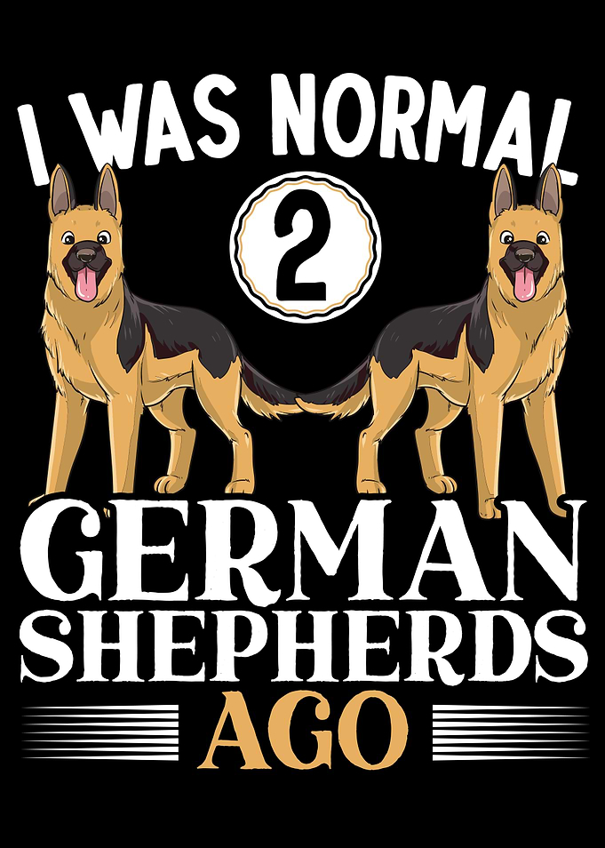 2 German Shepherd Ago