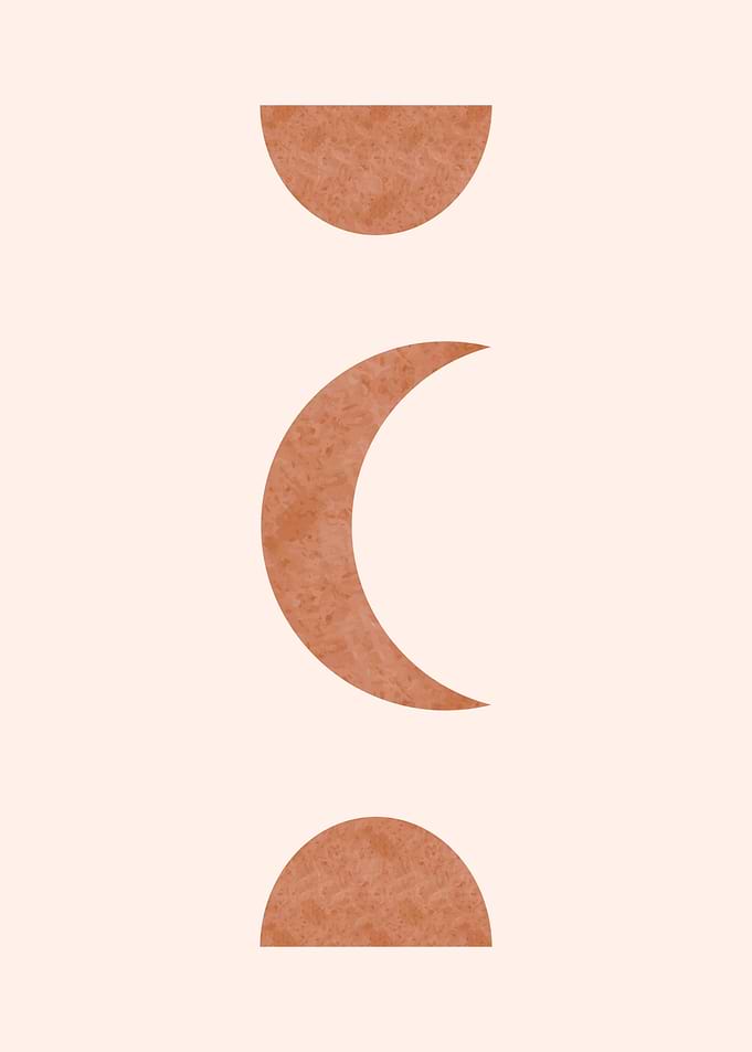 Moon Modern Art 3