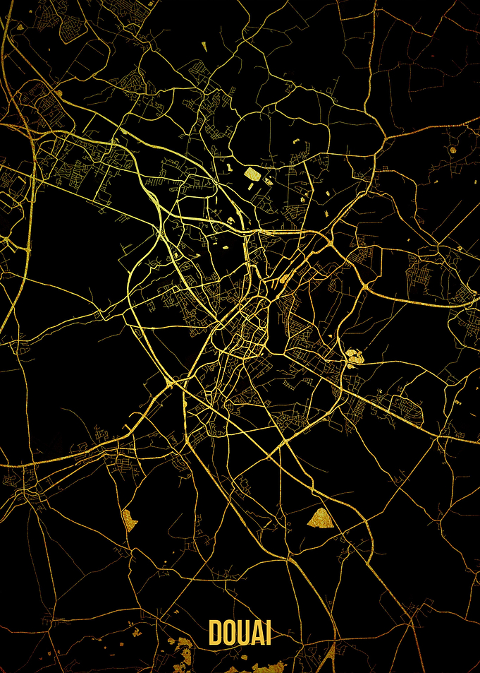 Douai gold map