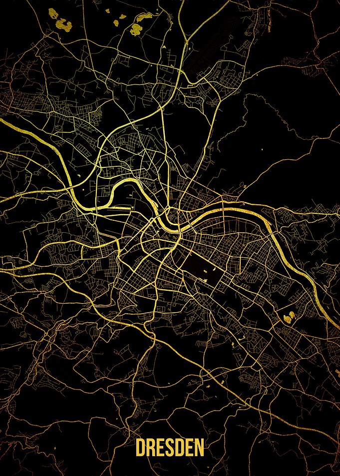 Dresden gold map