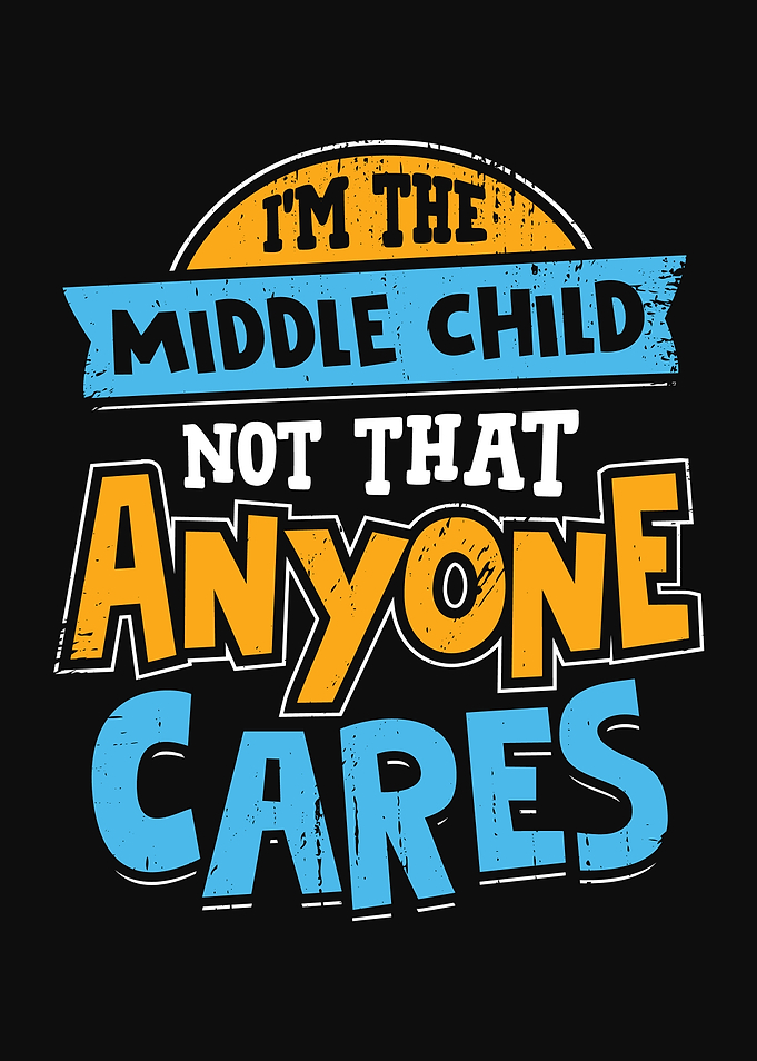 Funny Middle Child Design