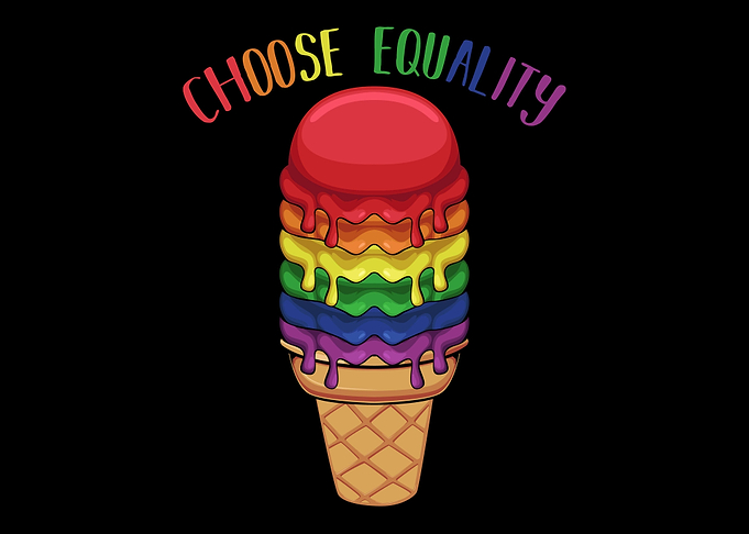 Choose Equality Rainbow Ic
