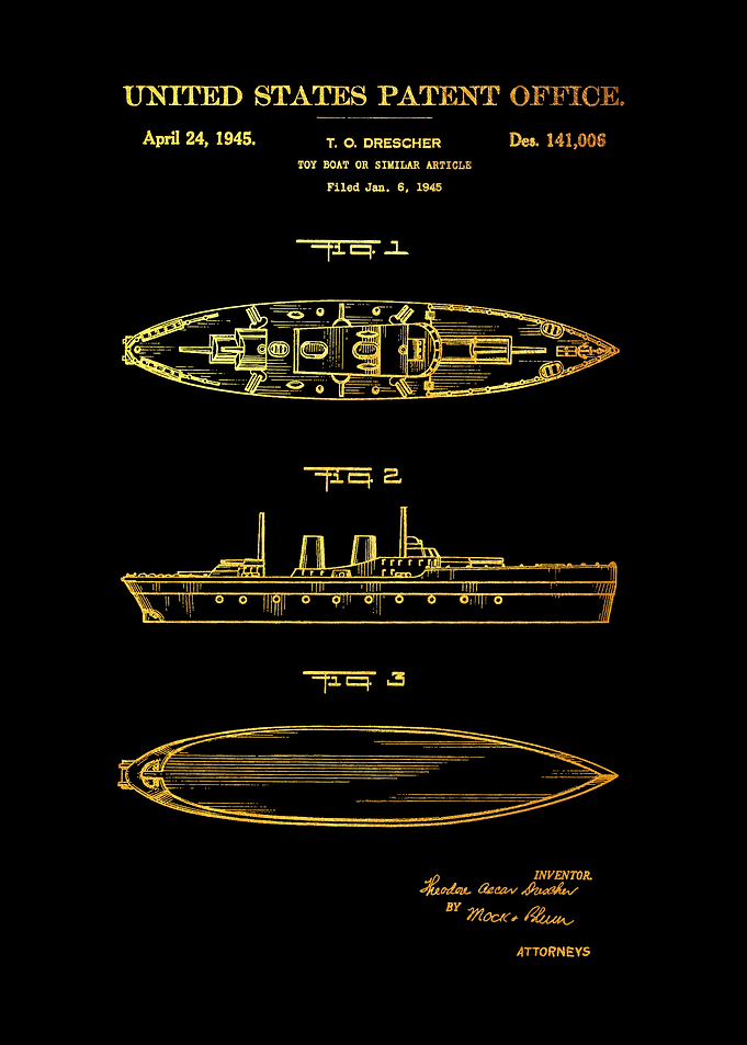 31 Toy Boat Poster 1945