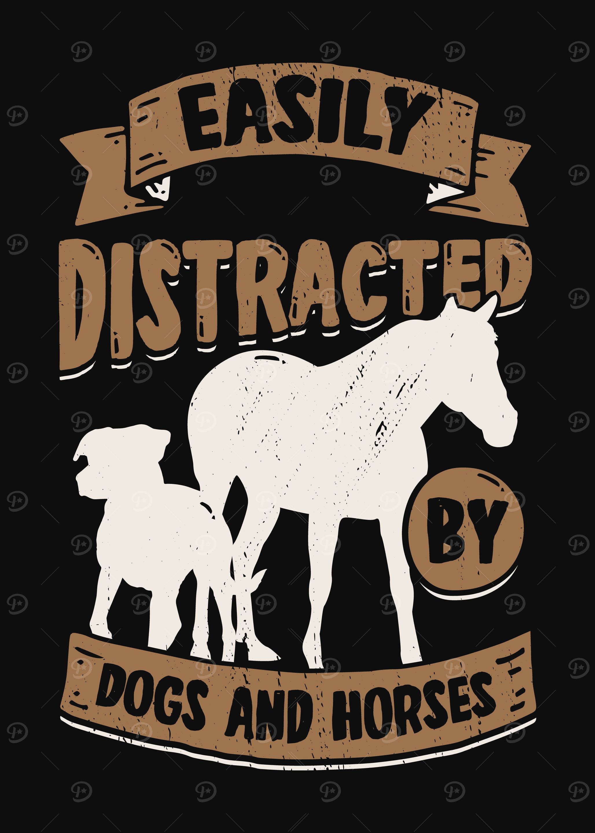 Dogs and Horses Design