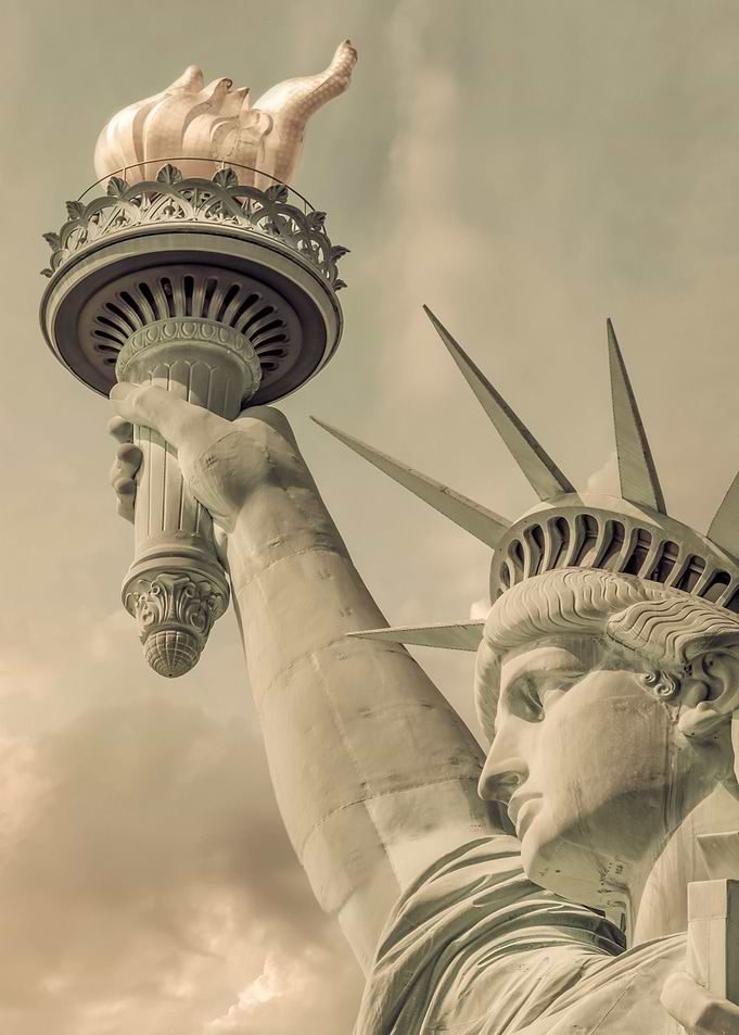 Vintage Statue of Liberty