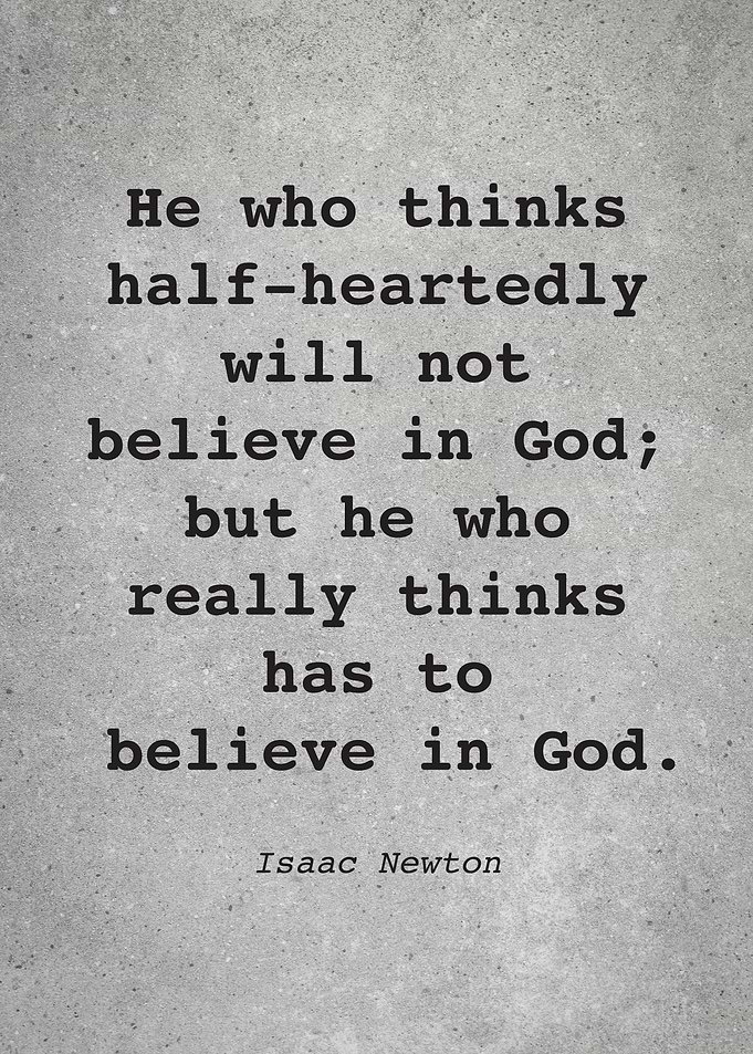 Isaac Newton Quote L016