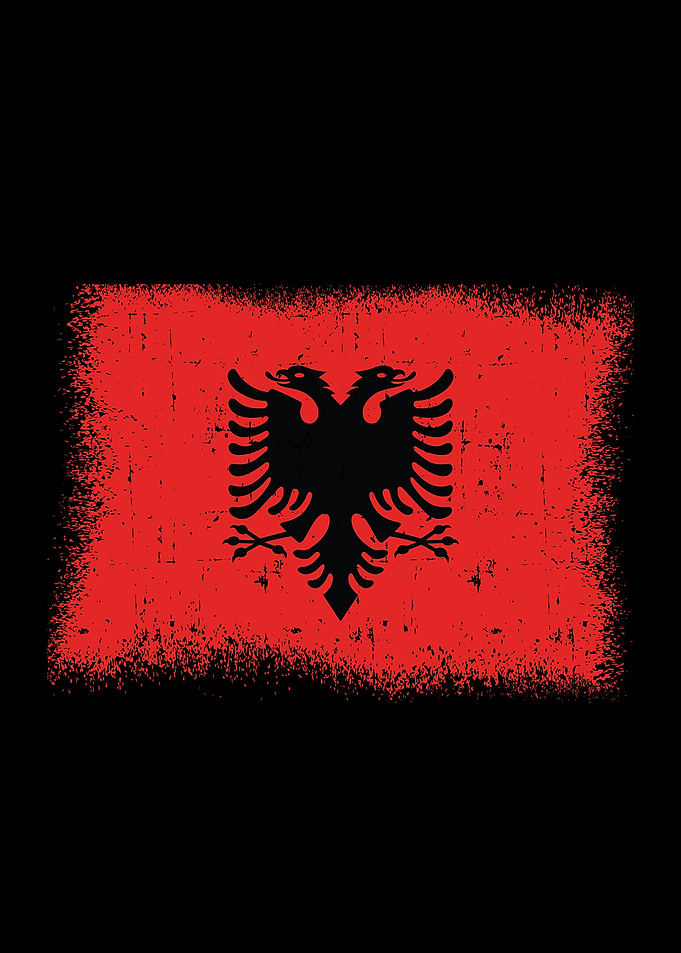 Albanian Flag Gift